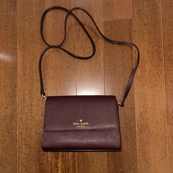Kate Spade Crossbody Bag | Plum - Picture 1 of 6